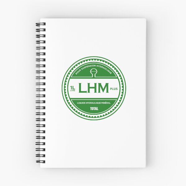 Item preview, LHM - Liquide Hydraulic Mineral vintage style logo designed and sold by RJWautographics.