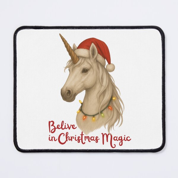 Item preview, Christmas Unicorn – Believe in Christmas Magic designed and sold by SVALANART.