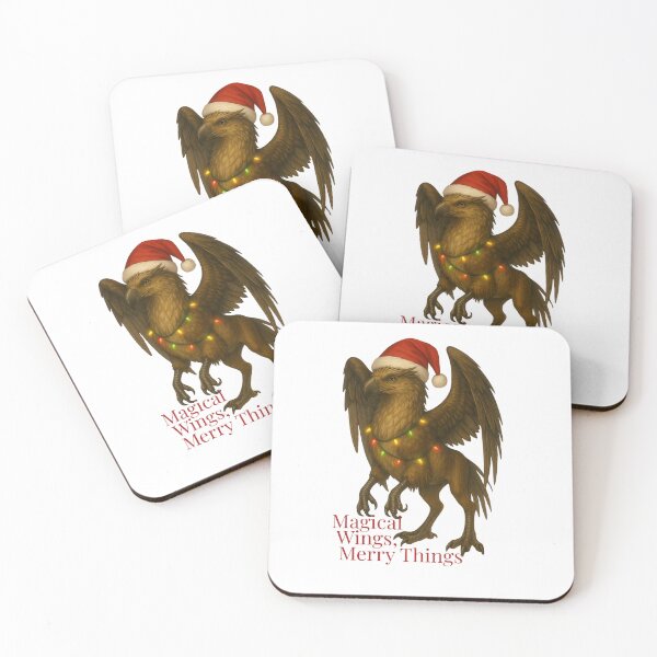Item preview, Christmas Griffin – Magical Wings, Merry Things designed and sold by SVALANART.