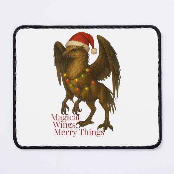 Item preview, Christmas Griffin – Magical Wings, Merry Things designed and sold by SVALANART.