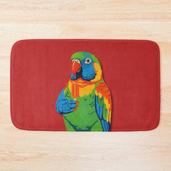 Item preview, A PARROT COLORED WITH DOTTS designed and sold by infinitearte.