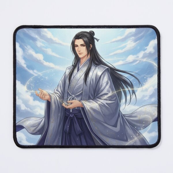 Item preview, Hikoboshi — Keeper of the Heavenly Path | Japanese Mythical Art / 彦星 ― 天の道を護る君 designed and sold by Mori-no-Akari.