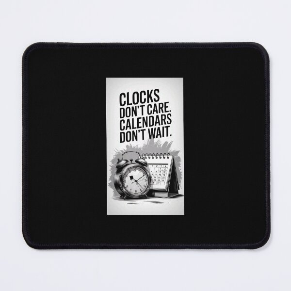 Item preview, Clocks Don't Care. Calendars Don't Wait designed and sold by ADigicreate.