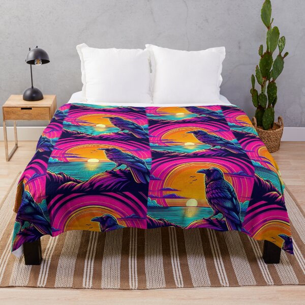Item preview, Crow  sunset watching designed and sold by Dogandesighn.