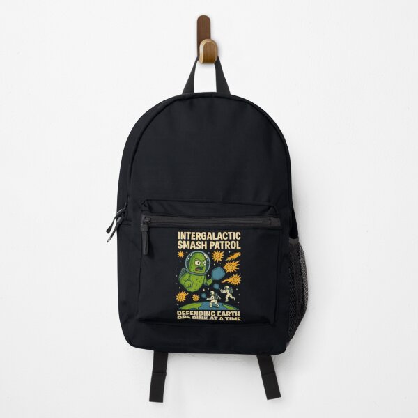 Item preview, Intergalactic Pickleball Defenders – Funny Astronaut vs Pickle Monster designed and sold by SidTastic .