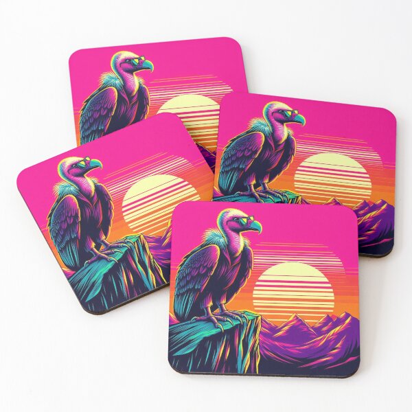 Item preview, C olorful funny Vulture  designed and sold by Dogandesighn.