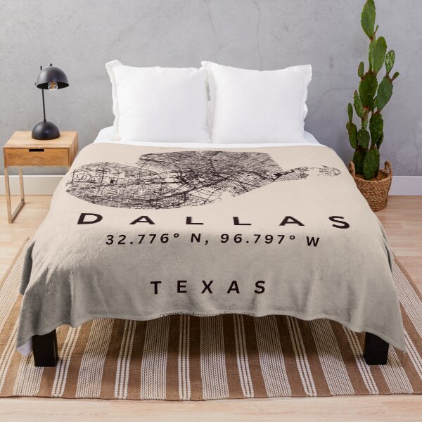 Item preview, Dallas Texas Cowboy Hat Minimalist City Map designed and sold by NosandEdgy.