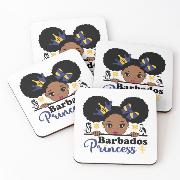 Item preview, Barbados Princess Caribbean Girl designed and sold by Suzy Perez Art.