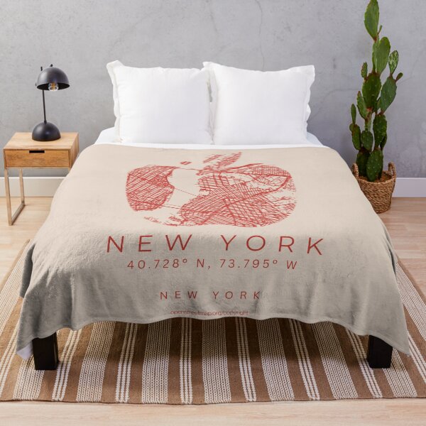 Item preview, New York City Big Apple Minimalist Map designed and sold by NosandEdgy.