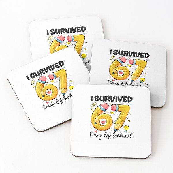 Item preview, I Survived 67 Days of School Six Seven designed and sold by designerDop.