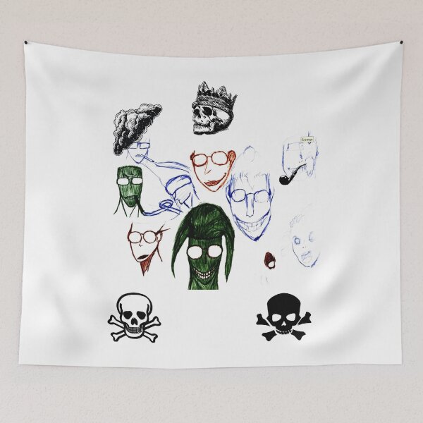 Item preview, Tête de mort, Skull designed and sold by Cassave100.