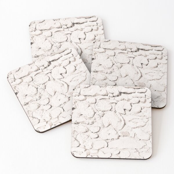 Item preview, Rustic Caribbean Coral Stone Wall 4 designed and sold by Anita's & Bella's Art.