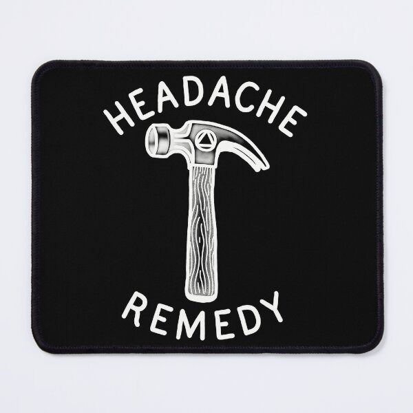 Item preview, Headache Remedy (White) designed and sold by veampleo.