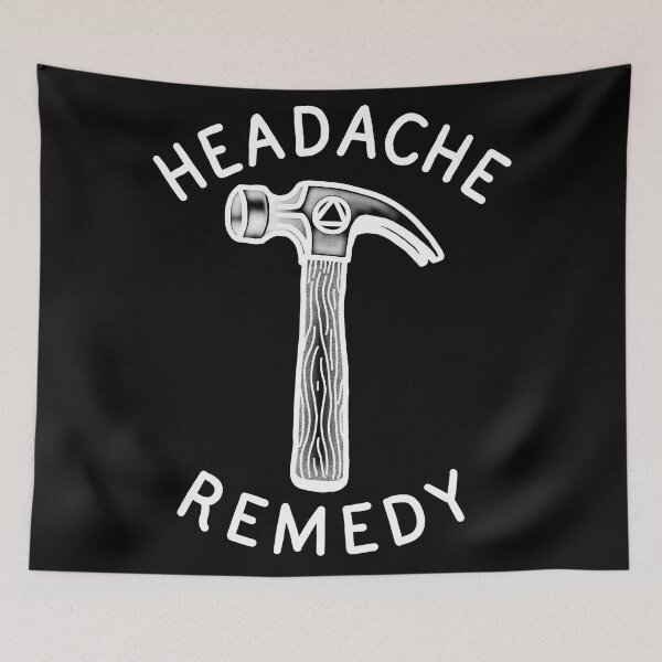 Item preview, Headache Remedy (White) designed and sold by veampleo.
