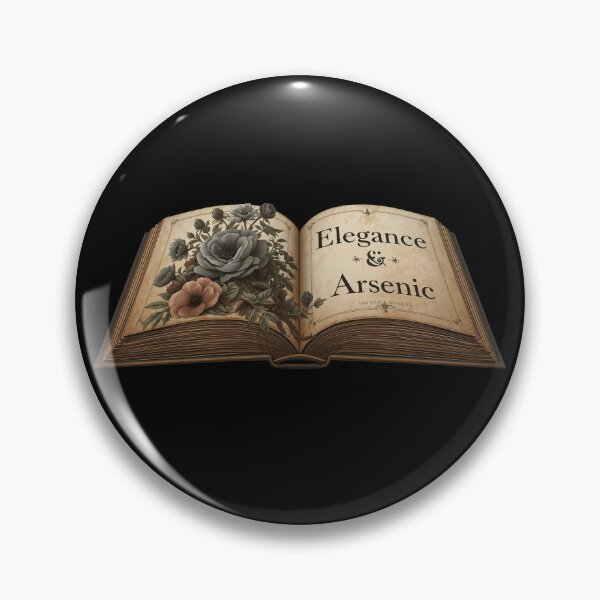 Item preview, Elegance & Arsenic | Dark Academia Moody Floral Gothic Library designed and sold by Searching ideas.
