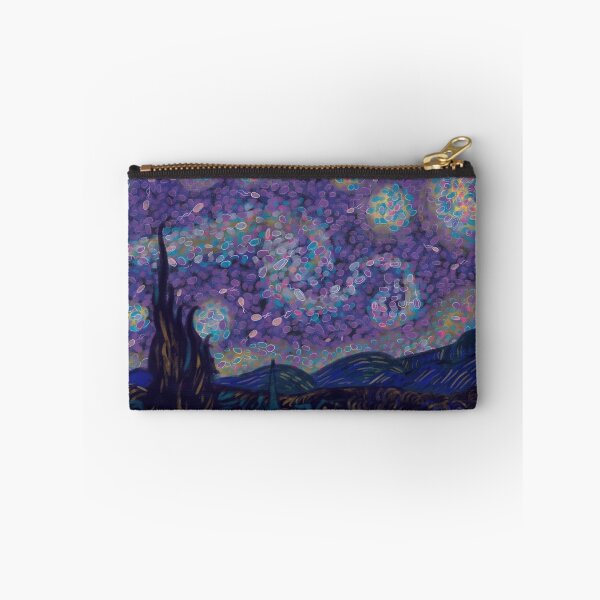 Item preview, Starry night with microbes designed and sold by Chai_ntist.