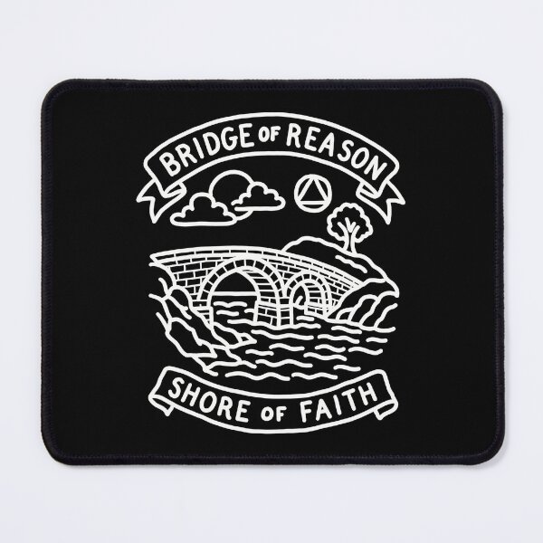 Item preview, Bridge of Reason - Shore of Faith (White) designed and sold by veampleo.