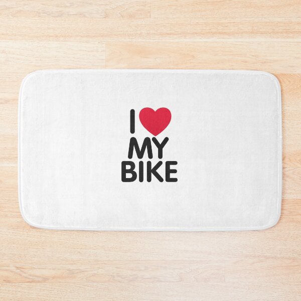 Item preview, I Love My Bike | Cycling Lover Quote Design for Bikers & Commuters designed and sold by Fleetwood1994.