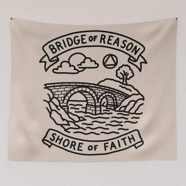 Item preview, Bridge of Reason - Shore of Faith designed and sold by veampleo.