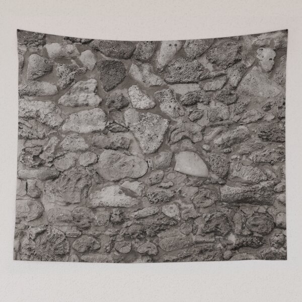 Item preview, Rustic Caribbean Coral Stone Wall 5 designed and sold by Anita's & Bella's Art.