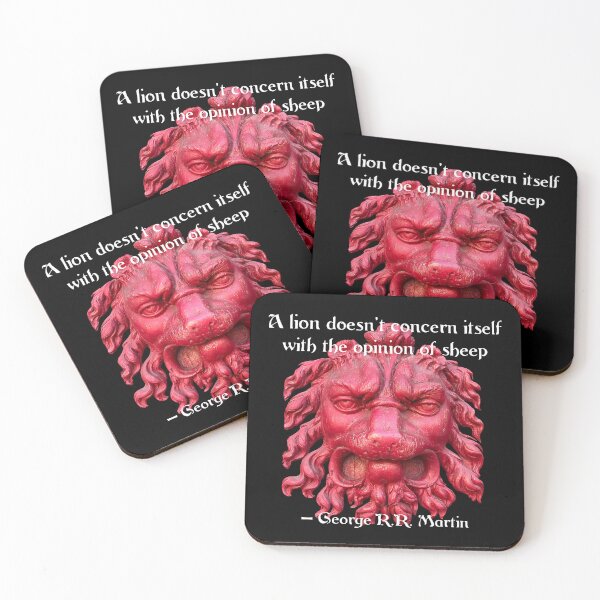 Item preview, A lion doesn't concern itself with the opinion of sheep designed and sold by PariSeine.