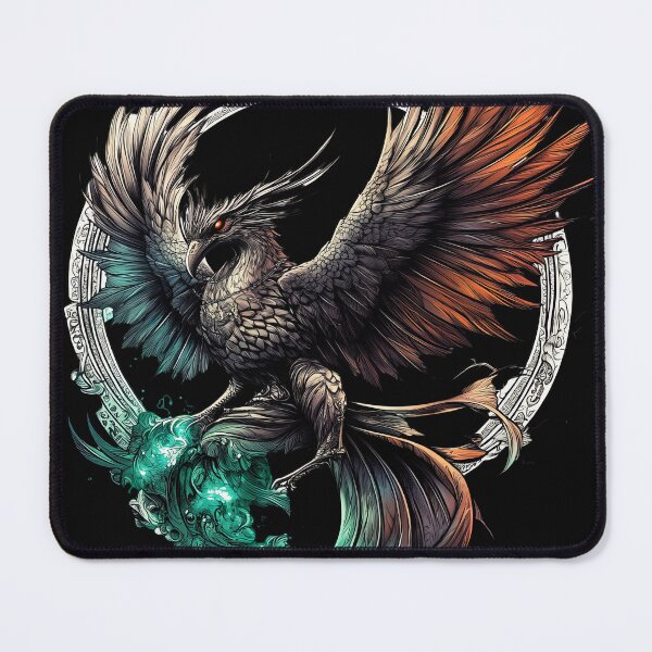Item preview, Elemental Phoenix with Fire and Water Wings designed and sold by Daagath.