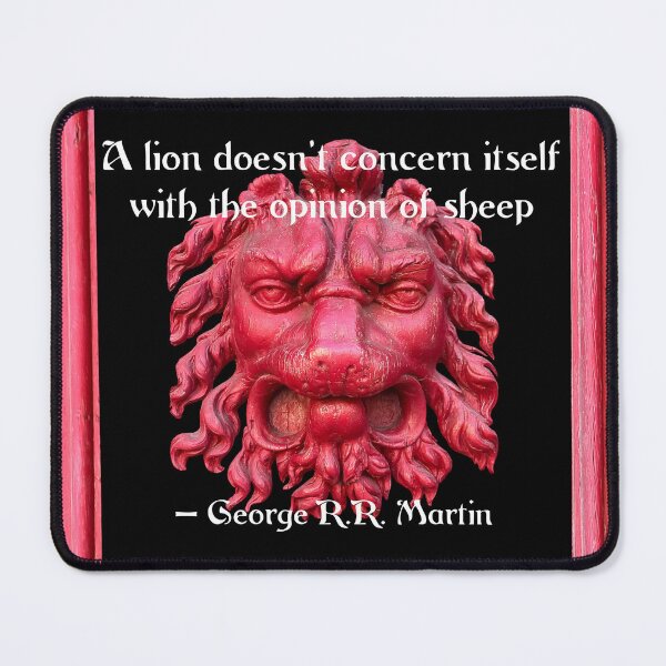 Item preview, A lion doesn't concern itself with the opinion of sheep designed and sold by PariSeine.
