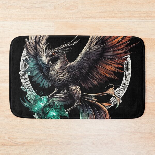Item preview, Elemental Phoenix with Fire and Water Wings designed and sold by Daagath.