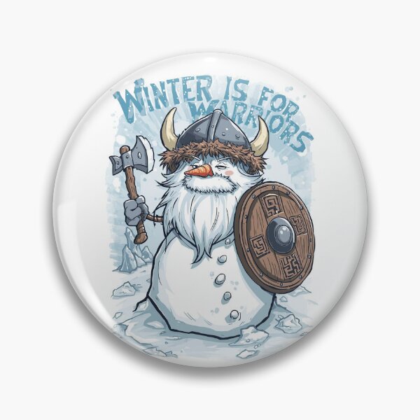 Item preview, Viking Snowman – Jarl of Winter designed and sold by Mythic Tide.