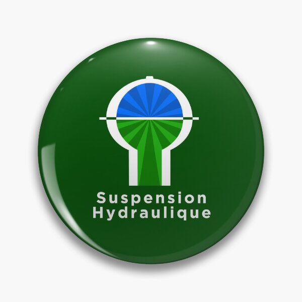 Item preview, Suspension Hydraulique vintage style logo designed and sold by RJWautographics.