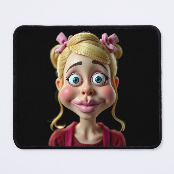 Item preview, The smiling blonde girl   designed and sold by Henrybubbles400.