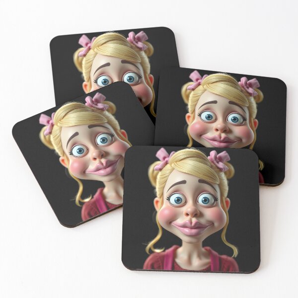 Item preview, The smiling blonde girl   designed and sold by Henrybubbles400.