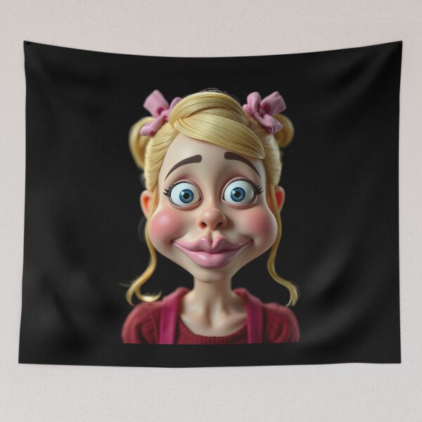 Item preview, The smiling blonde girl   designed and sold by Henrybubbles400.