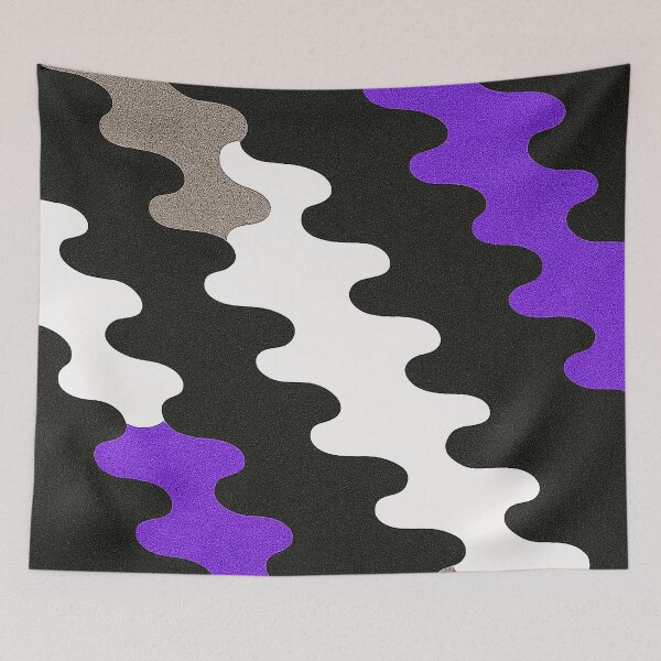 Item preview, Ace of Shades – The Asexual Pride Camouflage PRIDE CAMO - DB designed and sold by WheelieGdArt.