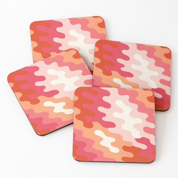 Item preview, Heatwave – The Lesbian Pride Camouflage II - PRIDE CAMO - DB designed and sold by WheelieGdArt.