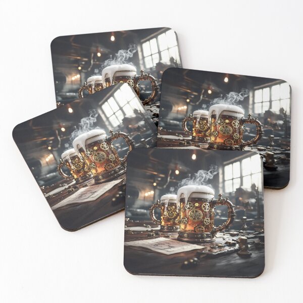 Item preview, Steampunk pint with beer designed and sold by Marcu Ioachim.