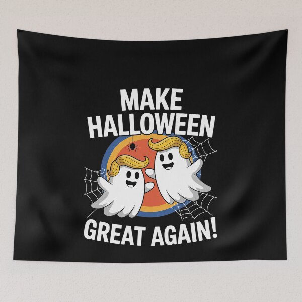 Item preview, Trump Halloween Ghost Make Halloween Great Again designed and sold by MonsterBuddiess.