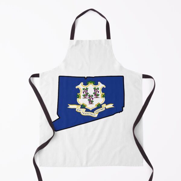 Item preview, State Flag Map of CONNECTICUT designed and sold by HFYD.