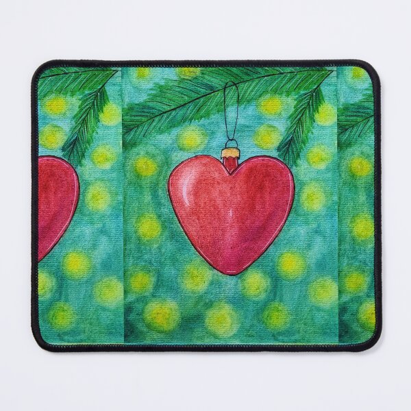 Item preview, Heart shaped Christmas ornament  designed and sold by Paintedhues.