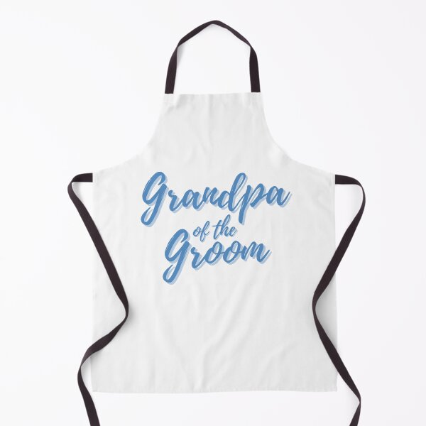 Item preview, Stylish Blue Script Grandpa of the Groom designed and sold by DixieGirlStudio.
