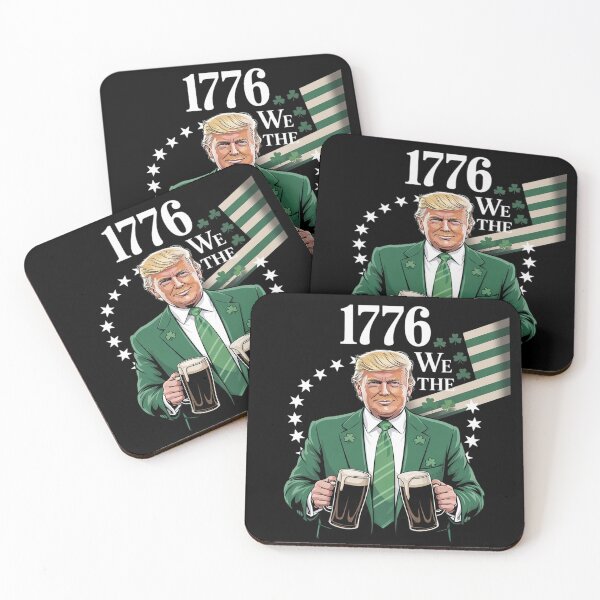 Item preview, Trump Make St Patrick's Day Great Again Irish Shamrock designed and sold by MonsterBuddiess.