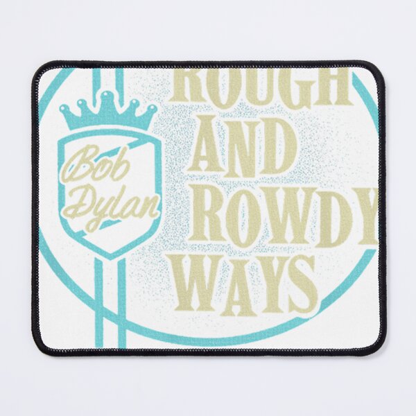Item preview, Rough and Rowdy Ways Bob Dylan Retro Emblem designed and sold by NoraDRoss.