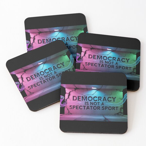 Item preview, Democracy Isn’t A Spectator Sport designed and sold by Naitsebas.