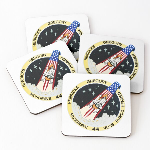 Item preview, Space Shuttle, STS-44, Mission Patch designed and sold by CharlieDesings.