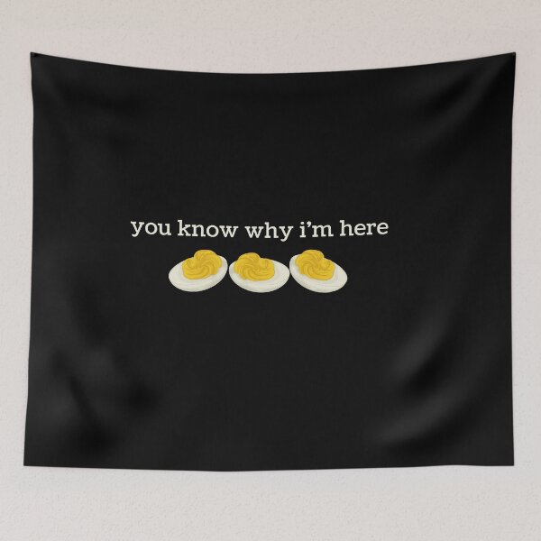 Item preview, Funny Deviled Eggs Quote Party Food Humor designed and sold by MotivaChic.