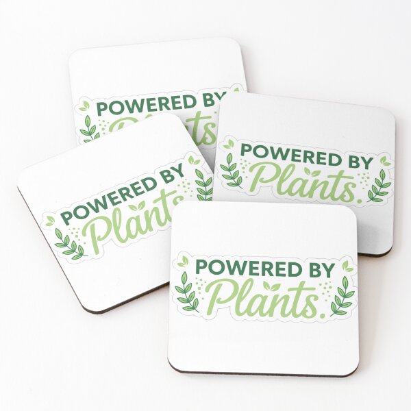 Item preview, Powered by Plants - Vegan & Plant-Based Lifestyle Design designed and sold by EverBranz-stor.