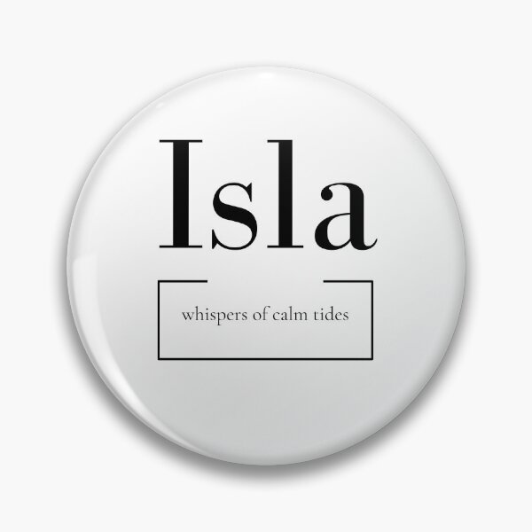 Item preview, Isla – Arte minimalista con nombres | Susurros de mareas tranquilas designed and sold by baskamade.