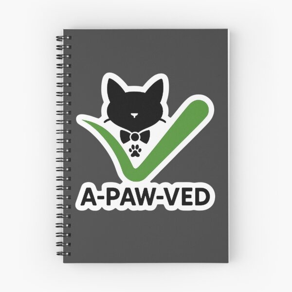 Item preview, A-paw-ved - Minimalist Cat Checkmark designed and sold by MiLaKK.