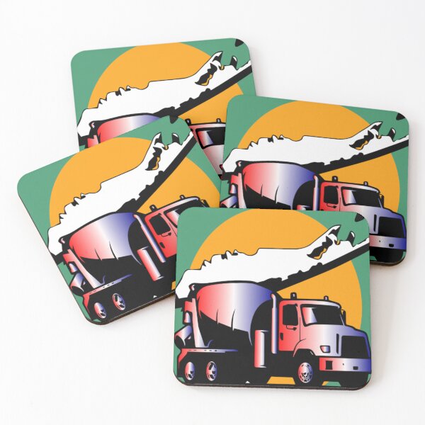 Item preview, Industrial Cement Truck Vector Graphic designed and sold by SIGORDESIGN.