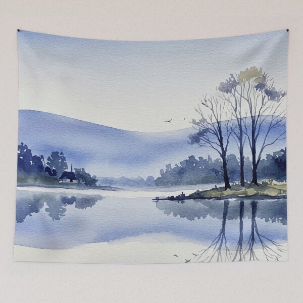 Item preview, Peaceful landscape designed and sold by Design4uStudio.